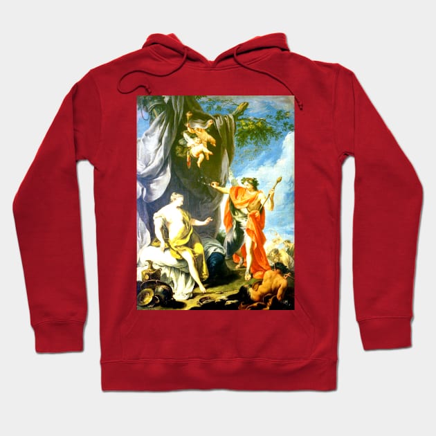 Dionysus Art Hoodie by GEULISPISAN